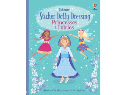 Sticker Dolly Dressing Princesses & Fairies new