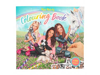 Miss Melody Colouring Book 1