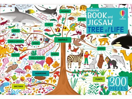 300 dílků Tree of Life (Book and Jigsaw)