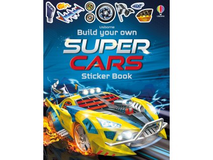 Build your own Super Cars Sticker Book 1