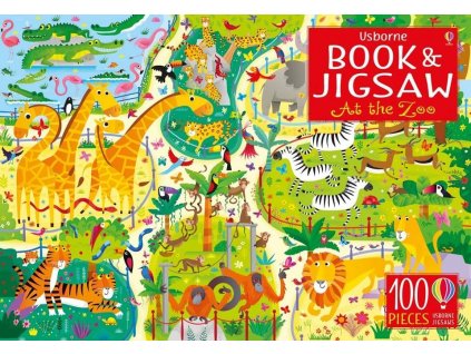 Book&Jigsaw At the Zoo