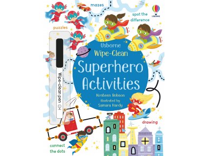 Wipe Clean Superhero Activities 1