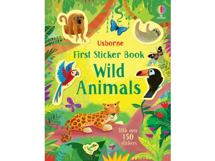 First Sticker Book Wild Animals 1