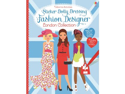 Sticker Dolly Dressing Fashion Designer London Collection