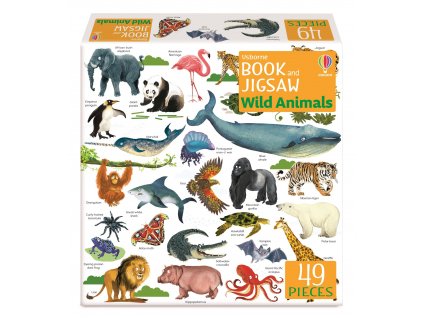 Usborne Book and Jigsaw Wild Animals 9781803704845 1