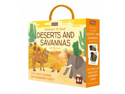 Animals to Save Deserts and Savannas 9788830311916 3D box