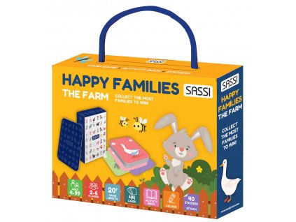 Card Games Happy Families The Farm 9788830313057 Box