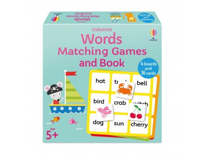 Words Matching Games and Book 9781803704739 bingo kniha hra slova 1