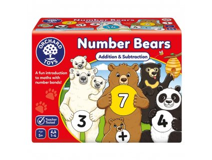 Pocitej s medvedy Number Bears hra Orchard Toys 1