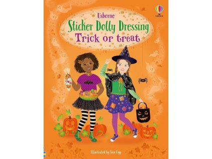 Sticker Dolly Dressing Trick or treat samolepkovy sesit Halloween 9781803707754 1