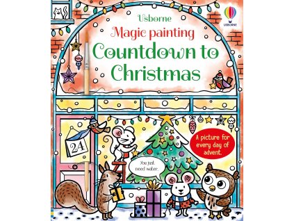 Magic Painting Countdown to Christmas magicke omalovanky odpocitavani do Vanoc adventni kalendar 9781801319096 1