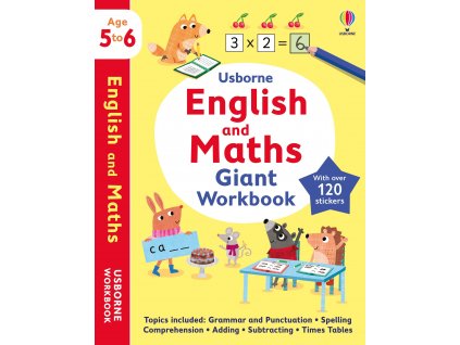 Usborne English and Maths Giant Workbook 5 6 1