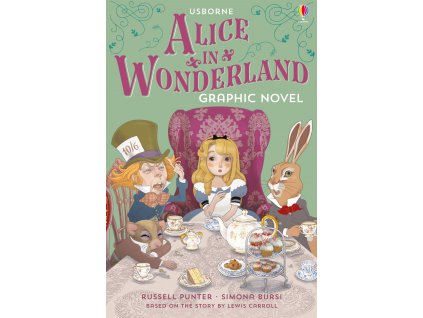 Graphic Novel Alice in Wonderland komiks Alenka v risi divu 9781474952446 1