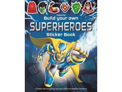 BYO Superheroes sticker book