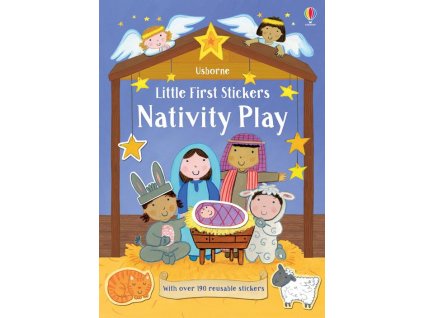 Little First Stickers Nativity Play