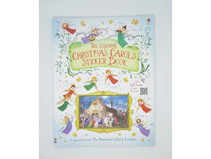 Christmas carols sticker book