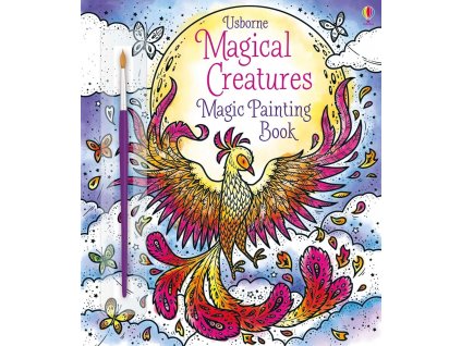 Magical creatures magic painting book