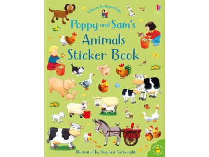 Poppy and Sam's animals sticker book