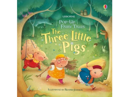 Pop up three little pigs