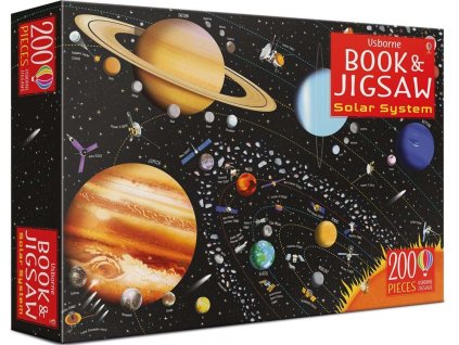 The solar system book and jigsaw