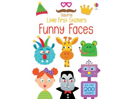 Little first stickers funny faces