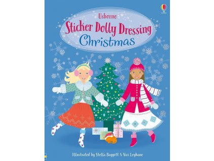 Sticker dolly dressing Christmas