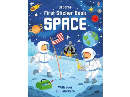 First Sticker Book Space 1