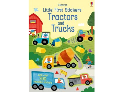 Little first stickers tractors and trucks