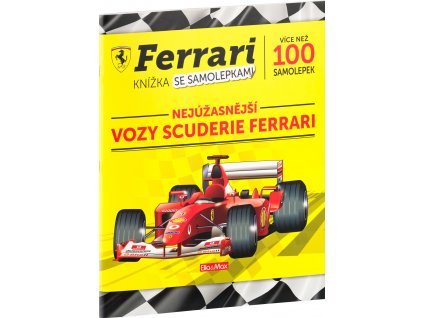 FERRARI, vozy Scuderie – Kniha samolepek 1