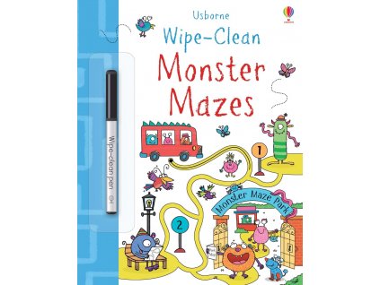 Wipe Clean Monster Mazes