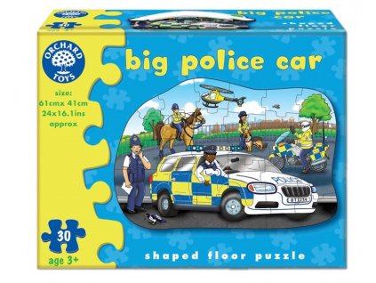 Orchard Toys Puzzle Velké policejní auto 30 dílků 1