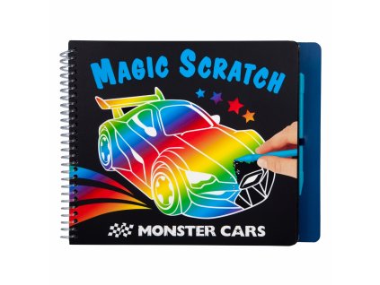 Monster Cars Magic Scratch Book 1