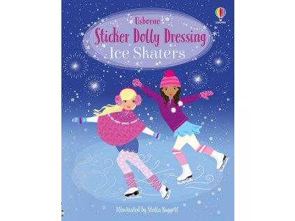 Sticker Dolly Dressing Ice Skaters 1