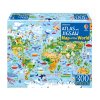 Atlas and Jigsaw Map of the World 9781805071242 cover image