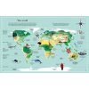 Atlas and Jigsaw Map of the World 9781805071242 spread image 2