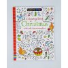 Colouring Book Christmas with rub down transfers
