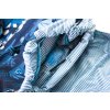 Dětský školní batoh 22L, Dinosaur Dark Blue