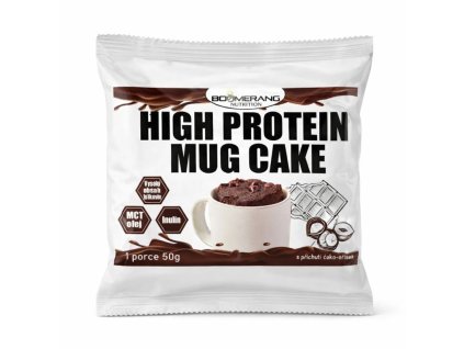 mugcake čoko oříšek