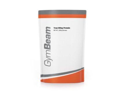 GymBeam True Whey, 2,5 kg (Příchuť arašídové máslo)