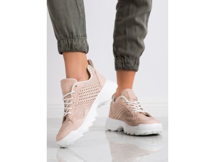 LEHKÉ AŽUROVÉ SNEAKERSY (Velikost 37.5)