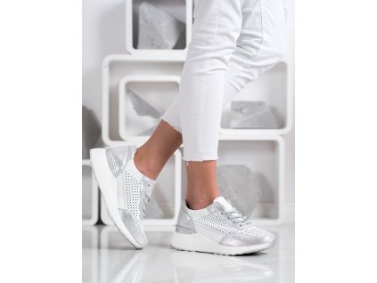 STYLOVÉ KOŽENÉ SNEAKERSY