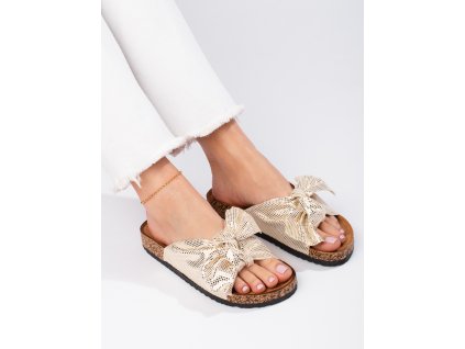 Pohodlné nazouváky s mašlí (Velikost 37.5)