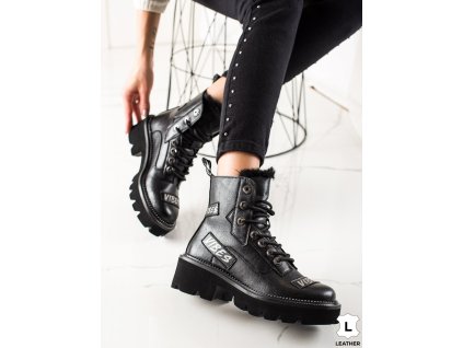 Traperky z kůže Artiker (Velikost 37.5)