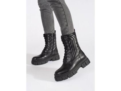 Traperky s prošívaným vzorem (Velikost 37.5)