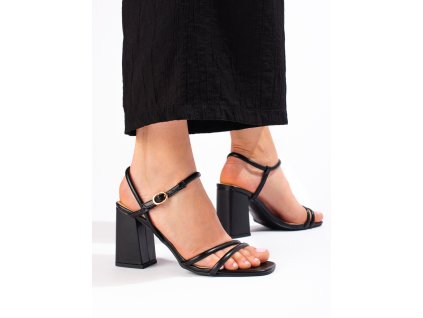 Sandálky s širokým podpatkem Vinceza (Velikost 37.5)