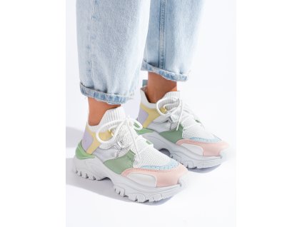 NAZOUVACÍ BAREVNÉ SNEAKERSY (Velikost 37.5)