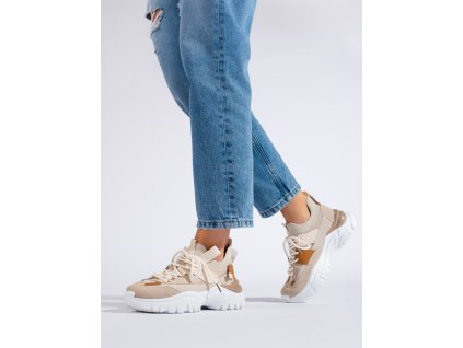 ŠNĚROVACÍ  MÓDNÍ SNEAKERSY (Velikost 37.5)