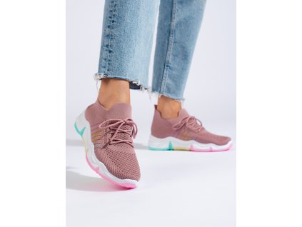 Sportovní boty na barevné platformě (Velikost 37.5)