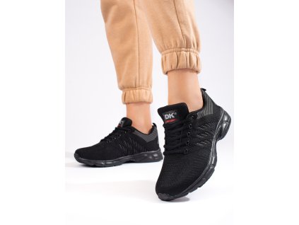 Dámské černé textilní sportovní boty DK (Velikost 37.5)