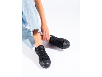 Černé tenisky BIG STAR LL274967 (Velikost 37.5)